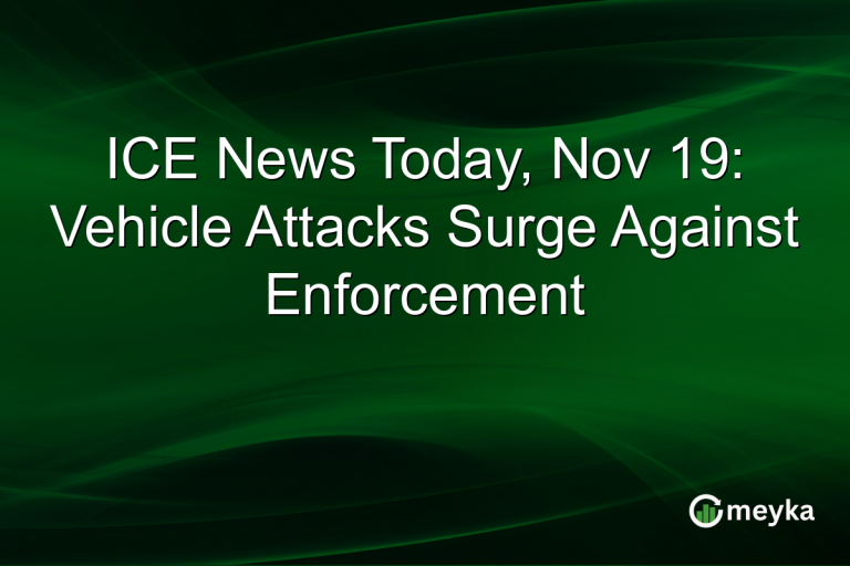 ICE News Today, Nov 19: Vehicle Attacks Surge Against Enforcement