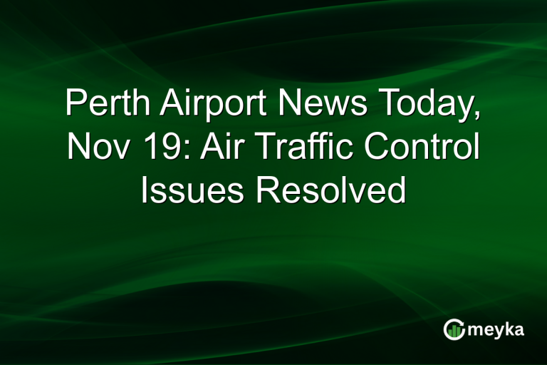 Perth Airport News Today, Nov 19: Air Traffic Control Issues Resolved
