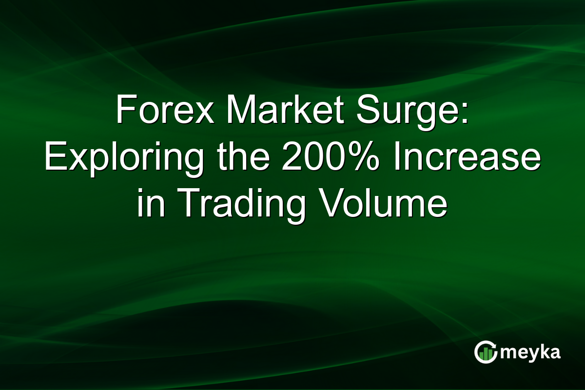 Forex Market Surge: Exploring the 200% Increase in Trading Volume