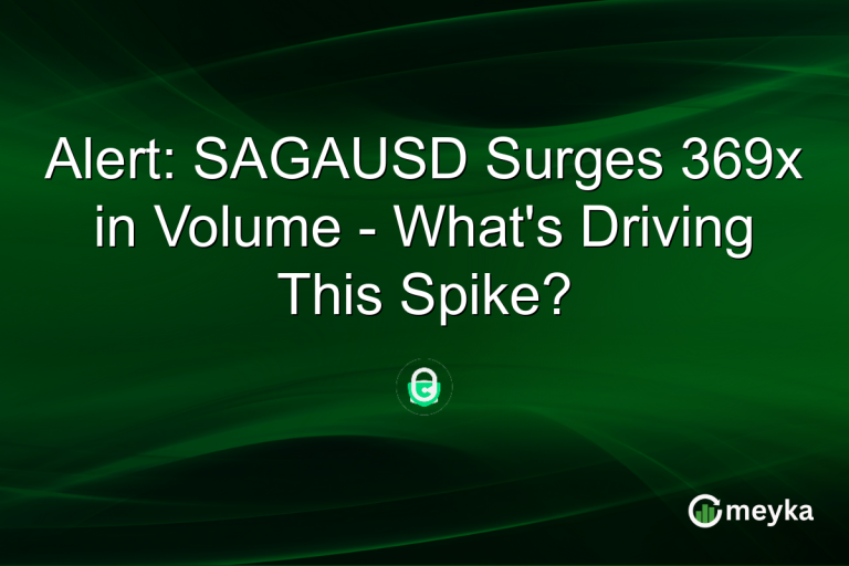 Alert: SAGAUSD Surges 369x in Volume - What's Driving This Spike?