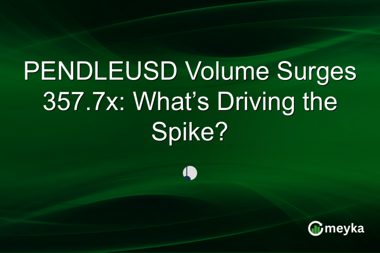 PENDLEUSD Volume Surges 357.7x: What’s Driving the Spike?