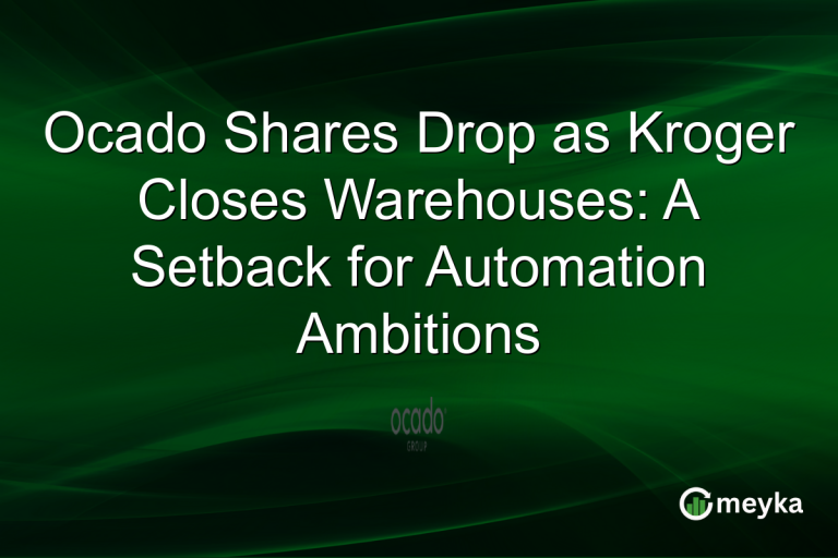 Ocado Shares Drop as Kroger Closes Warehouses: A Setback for Automation Ambitions