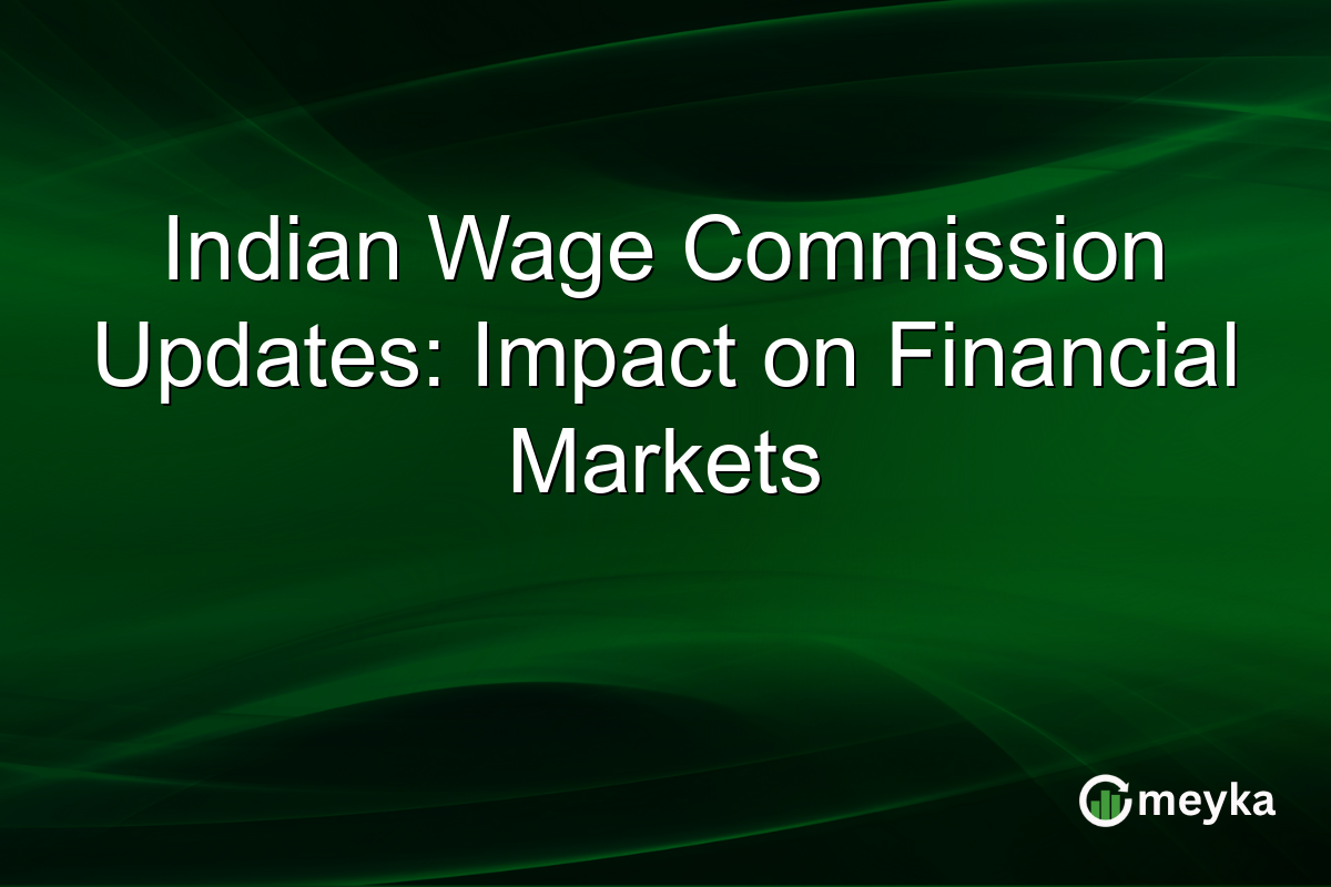 Indian Wage Commission Updates: Impact on Financial Markets