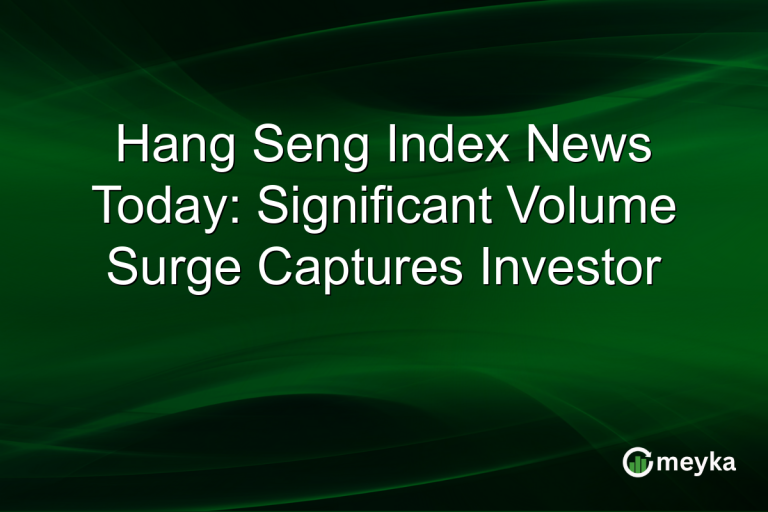 Hang Seng Index News Today: Significant Volume Surge Captures Investor