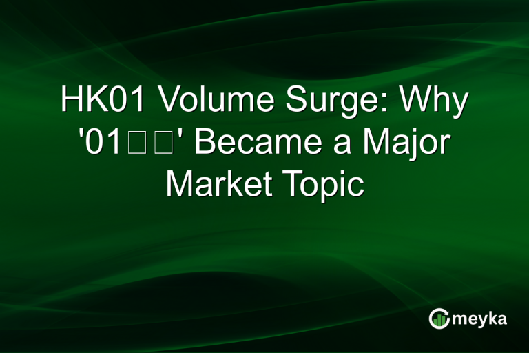 HK01 Volume Surge: Why '01新聞' Became a Major Market Topic