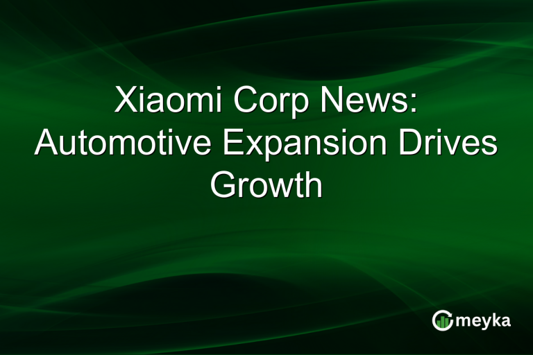 Xiaomi Corp News: Automotive Expansion Drives Growth