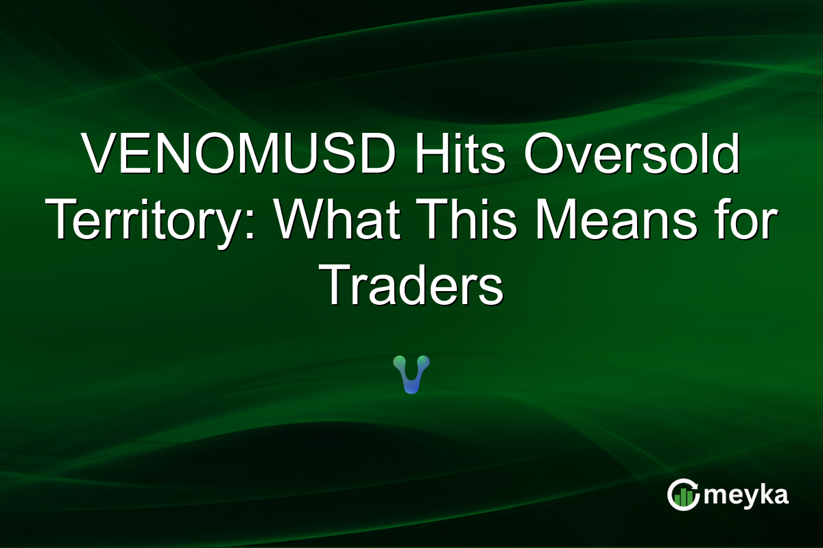 VENOMUSD Hits Oversold Territory: What This Means for Traders