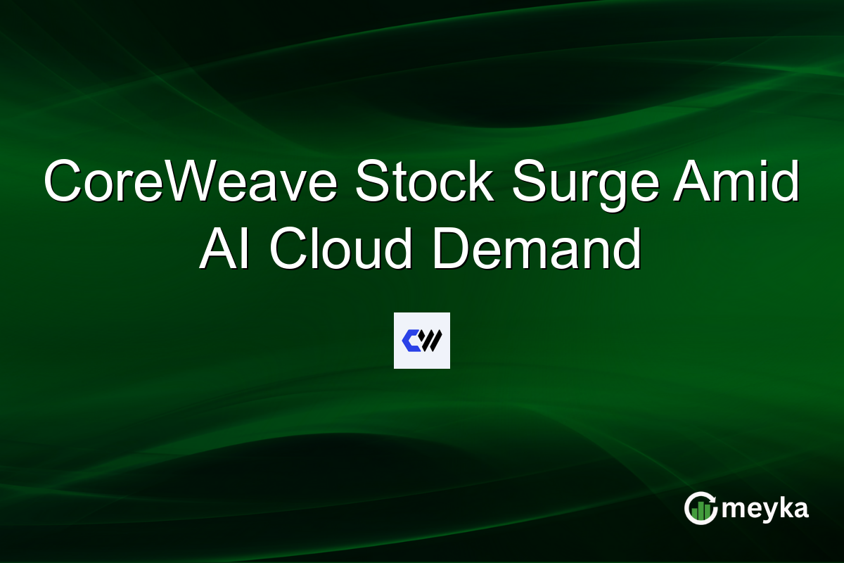 CoreWeave Stock Surge Amid AI Cloud Demand