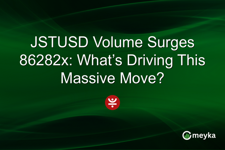 JSTUSD Volume Surges 86282x: What’s Driving This Massive Move?