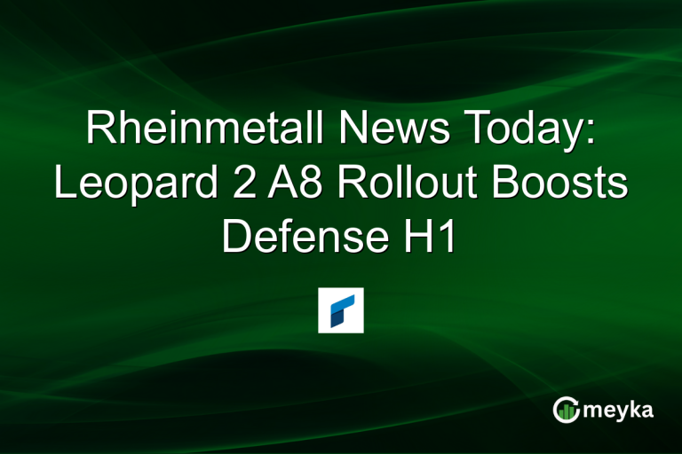Rheinmetall News Today: Leopard 2 A8 Rollout Boosts Defense H1