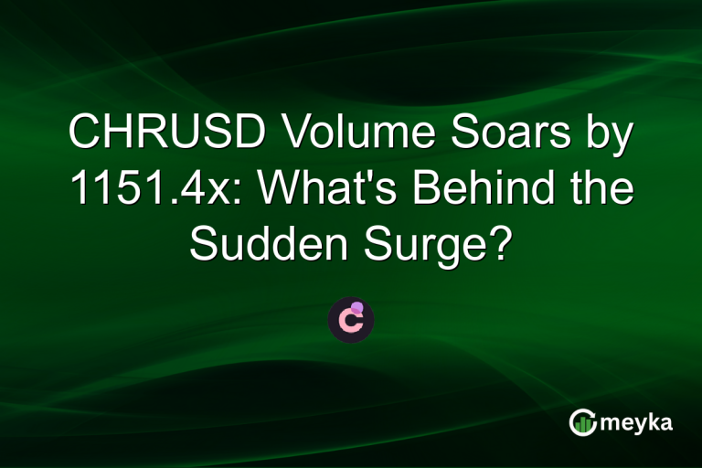 CHRUSD Volume Soars by 1151.4x: What's Behind the Sudden Surge?