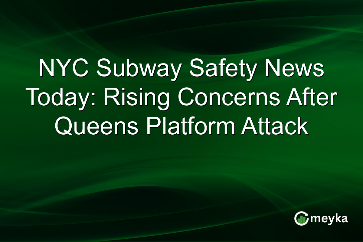 NYC Subway Safety News Today: Rising Concerns After Queens Platform Attack