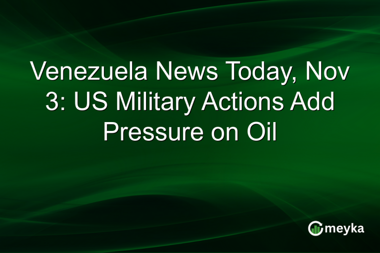 Venezuela News Today, Nov 3: US Military Actions Add Pressure on Oil
