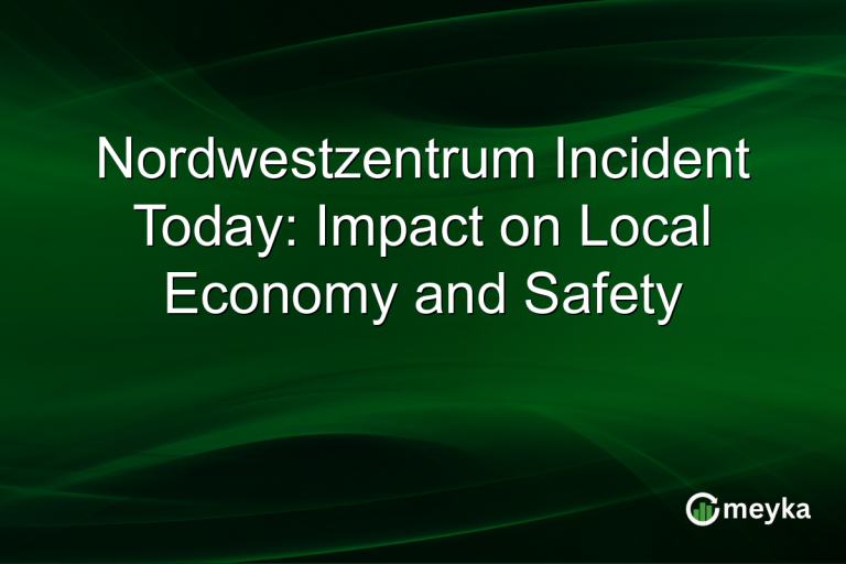Nordwestzentrum Incident Today: Impact on Local Economy and Safety