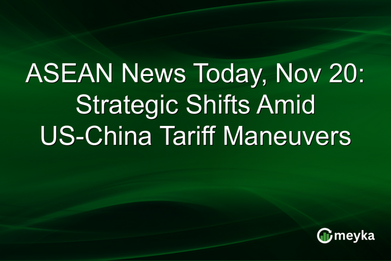 ASEAN News Today, Nov 20: Strategic Shifts Amid US-China Tariff Maneuvers