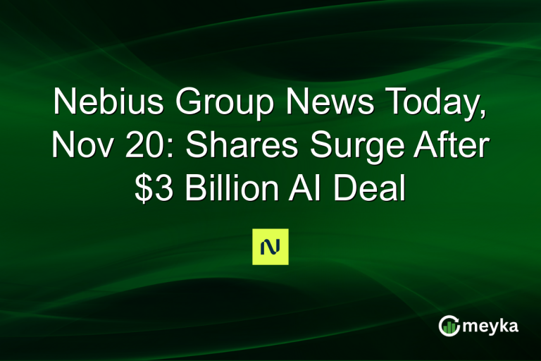 Nebius Group News Today, Nov 20: Shares Surge After $3 Billion AI Deal