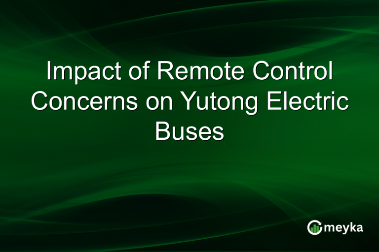 Impact of Remote Control Concerns on Yutong Electric Buses