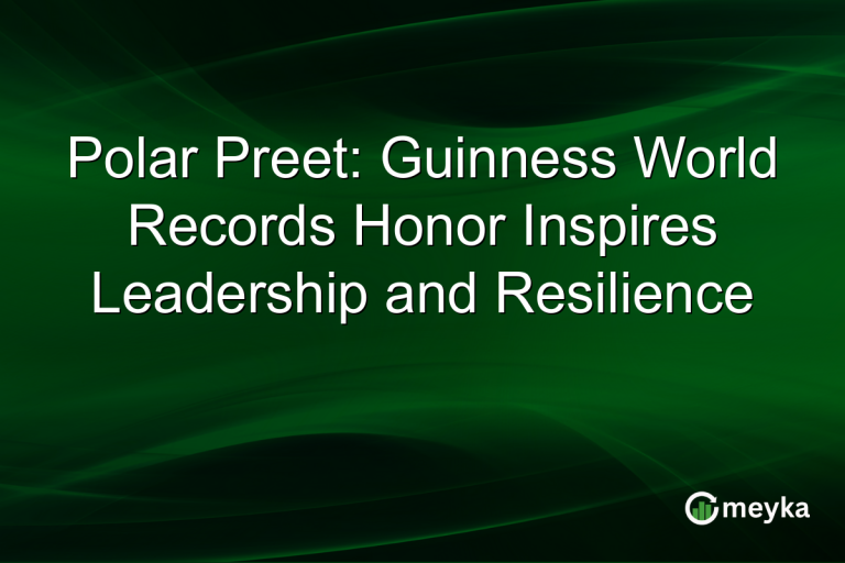 Polar Preet: Guinness World Records Honor Inspires Leadership and Resilience