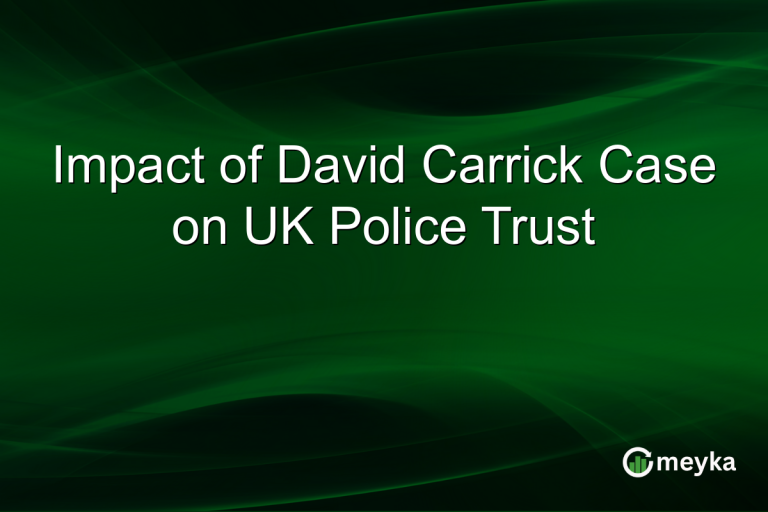 Impact of David Carrick Case on UK Police Trust