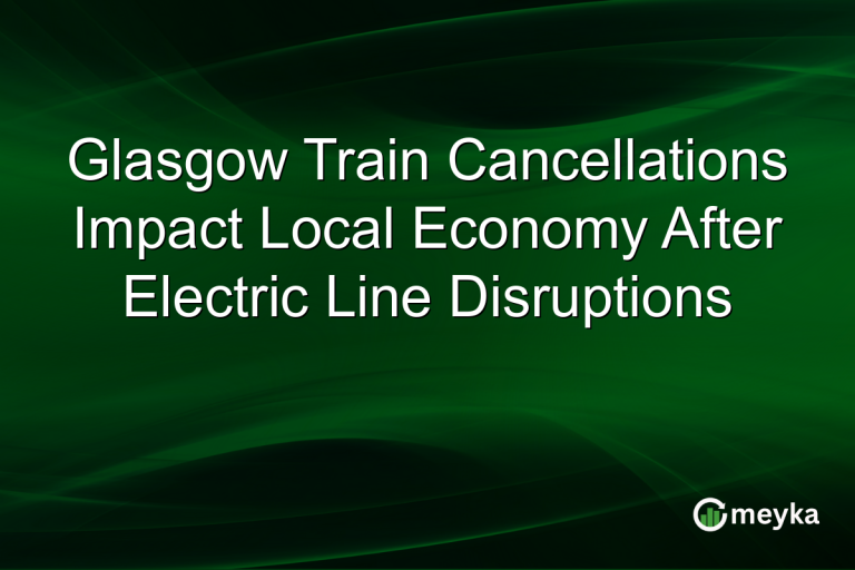 Glasgow Train Cancellations Impact Local Economy After Electric Line Disruptions