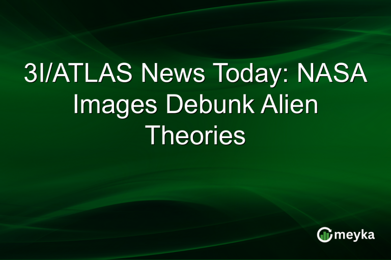 3I/ATLAS News Today: NASA Images Debunk Alien Theories