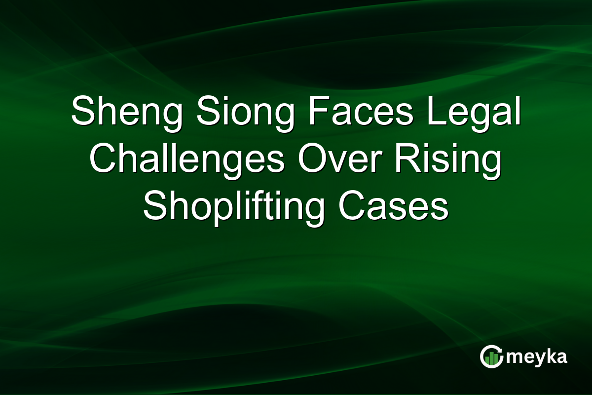 Sheng Siong Faces Legal Challenges Over Rising Shoplifting Cases