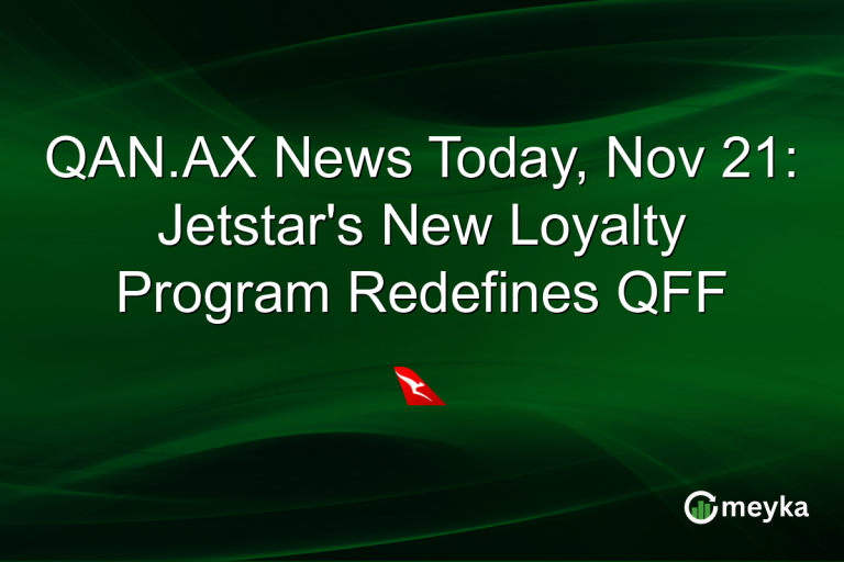 QAN.AX News Today, Nov 21: Jetstar's New Loyalty Program Redefines QFF