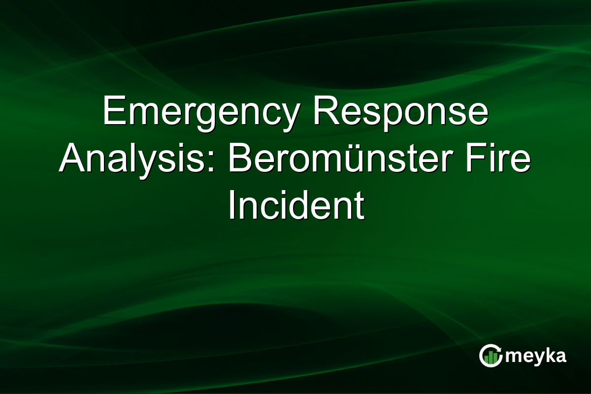 Emergency Response Analysis: Beromünster Fire Incident