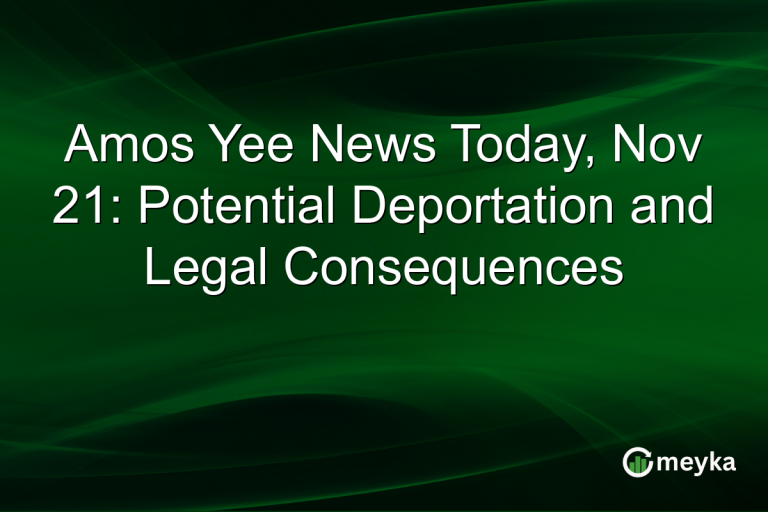 Amos Yee News Today, Nov 21: Potential Deportation and Legal Consequences