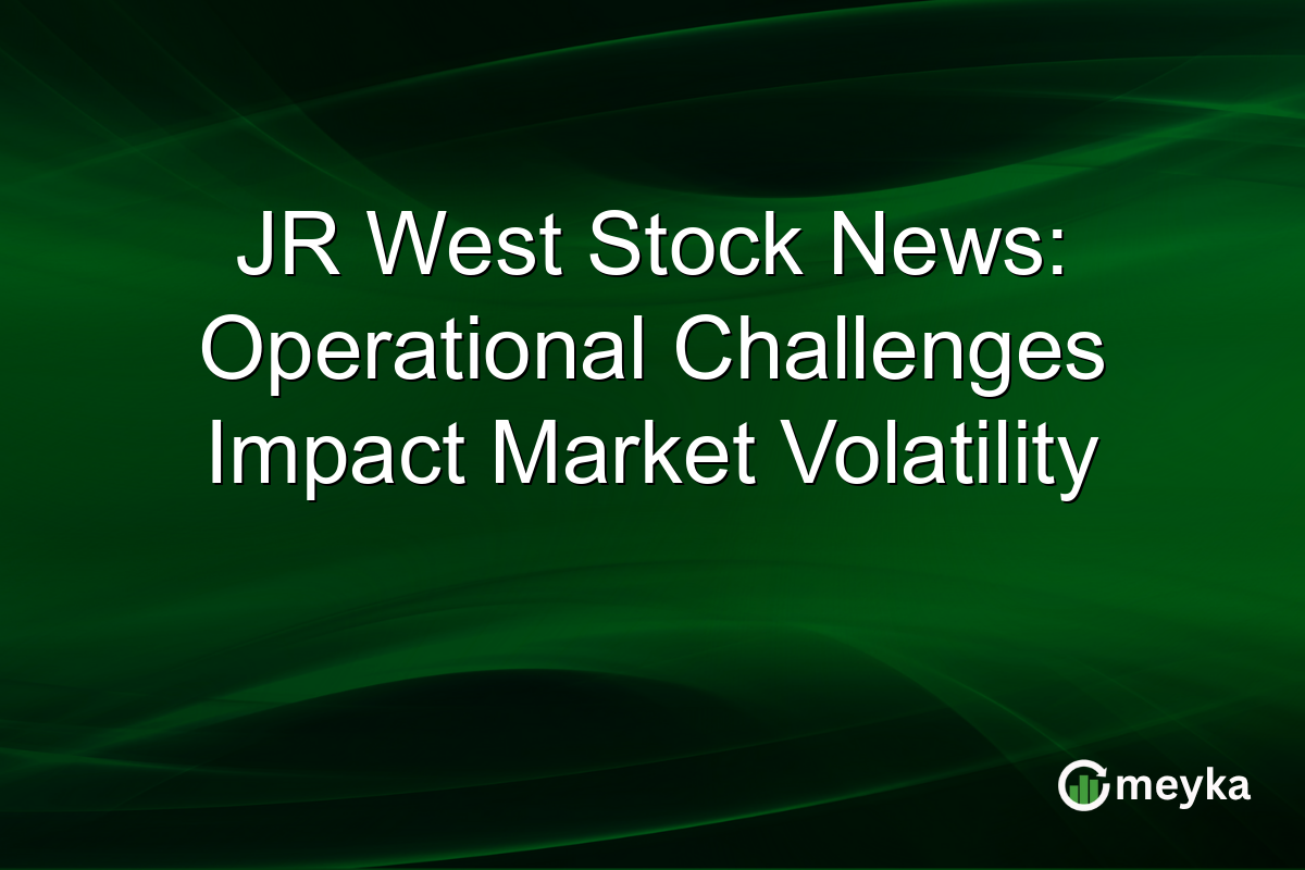 JR West Stock News: Operational Challenges Impact Market Volatility