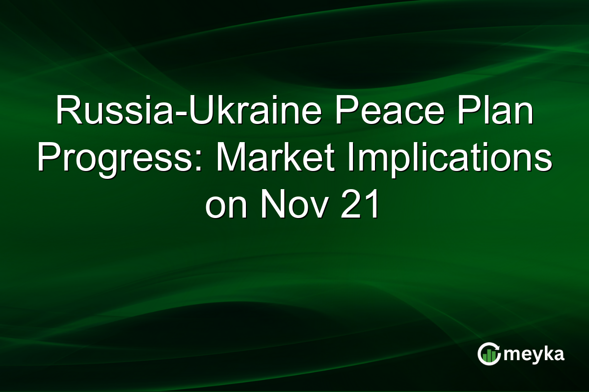 Russia-Ukraine Peace Plan Progress: Market Implications on Nov 21