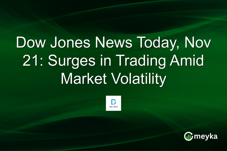 Dow Jones News Today, Nov 21: Surges in Trading Amid Market Volatility