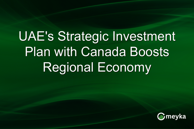UAE's Strategic Investment Plan with Canada Boosts Regional Economy