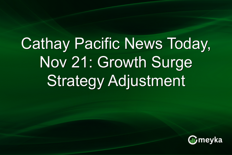 Cathay Pacific News Today, Nov 21: Growth Surge Strategy Adjustment