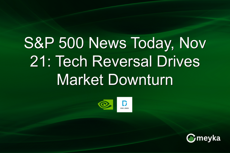 S&P 500 News Today, Nov 21: Tech Reversal Drives Market Downturn