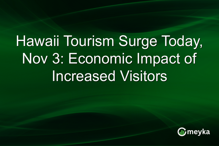 Hawaii Tourism Surge Today, Nov 3: Economic Impact of Increased Visitors