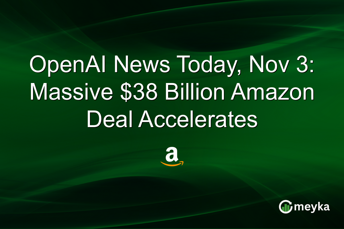 OpenAI News Today, Nov 3: Massive $38 Billion Amazon Deal Accelerates
