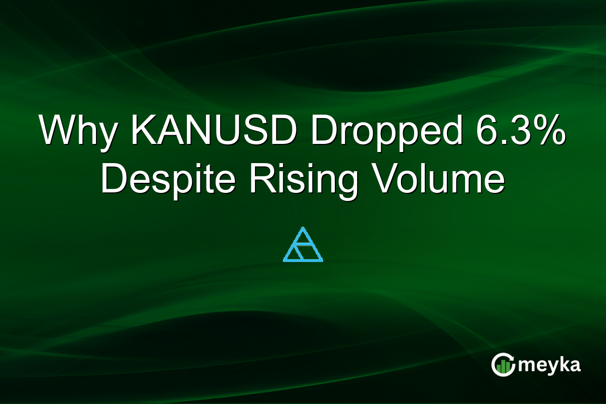 Why KANUSD Dropped 6.3% Despite Rising Volume