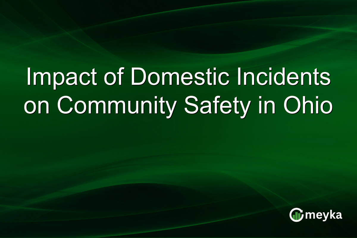 Impact of Domestic Incidents on Community Safety in Ohio