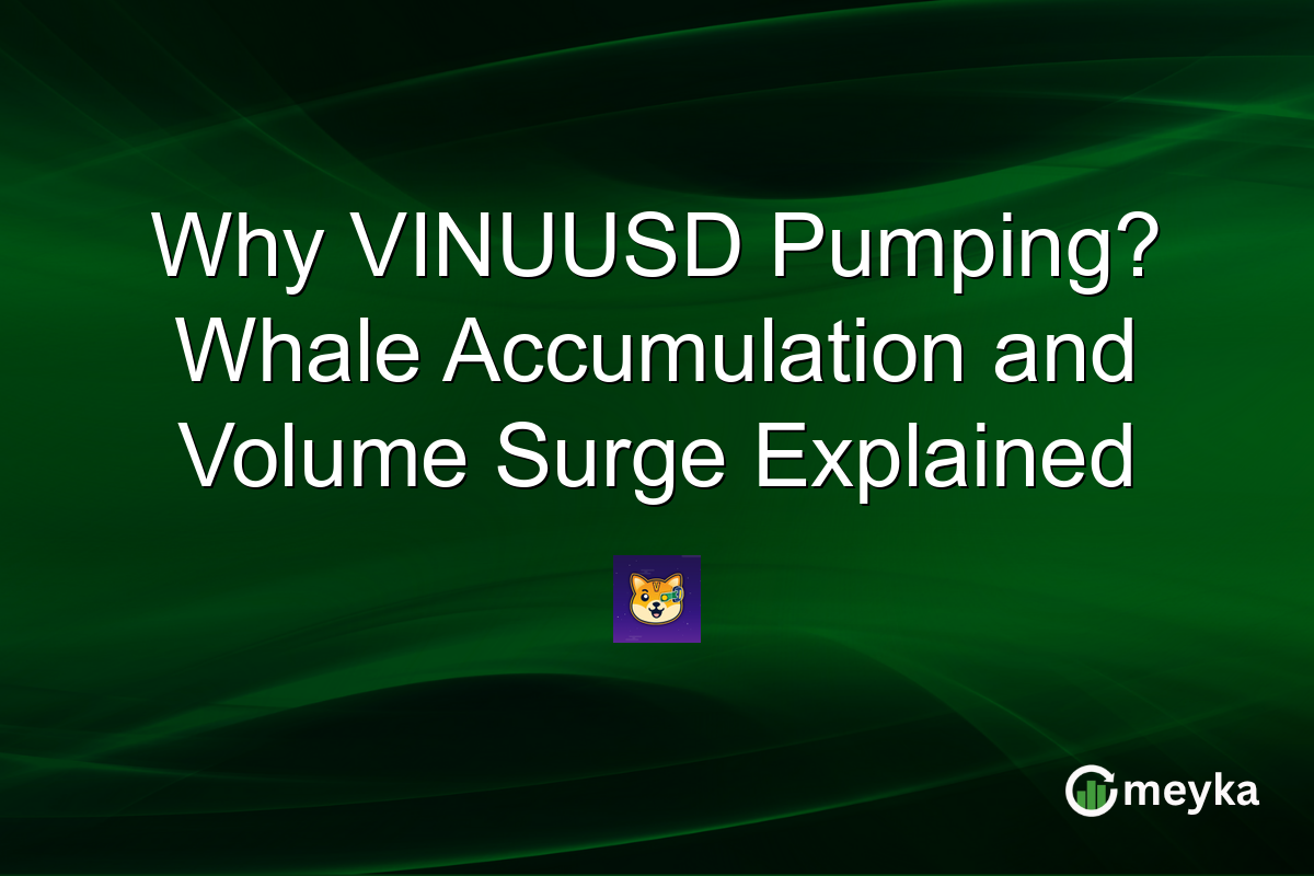 Why VINUUSD Pumping? Whale Accumulation and Volume Surge Explained
