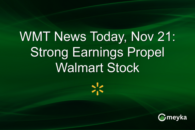 WMT News Today, Nov 21: Strong Earnings Propel Walmart Stock