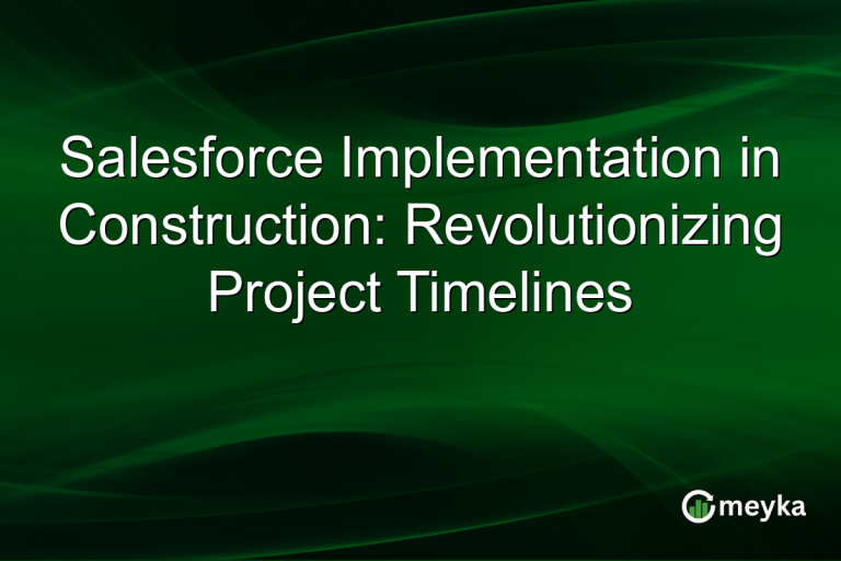 Salesforce Implementation in Construction: Revolutionizing Project Timelines