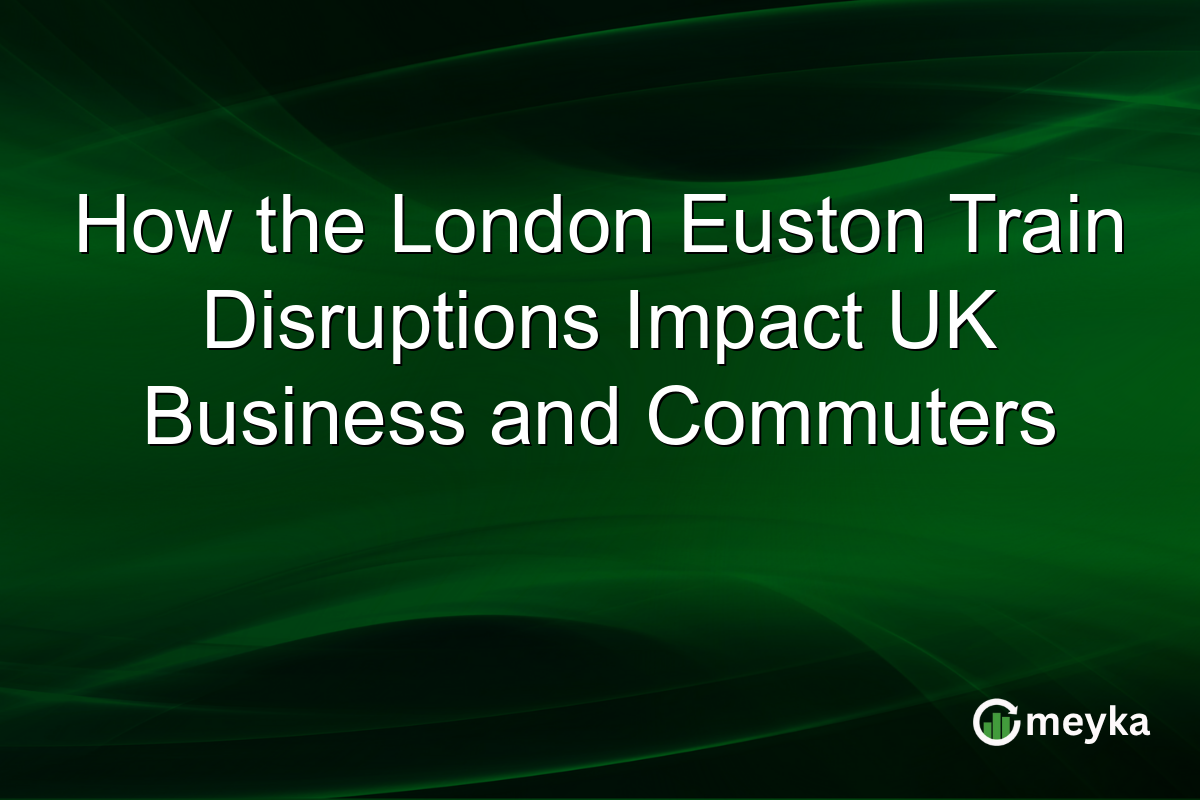 How the London Euston Train Disruptions Impact UK Business and Commuters