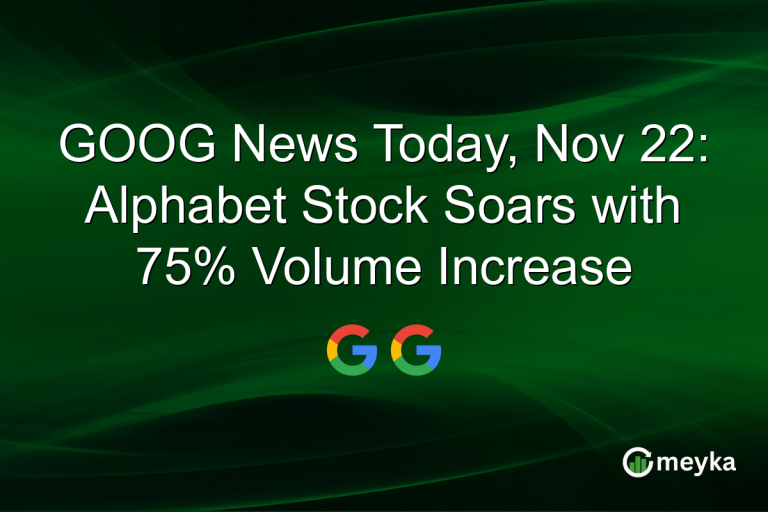 GOOG News Today, Nov 22: Alphabet Stock Soars with 75% Volume Increase