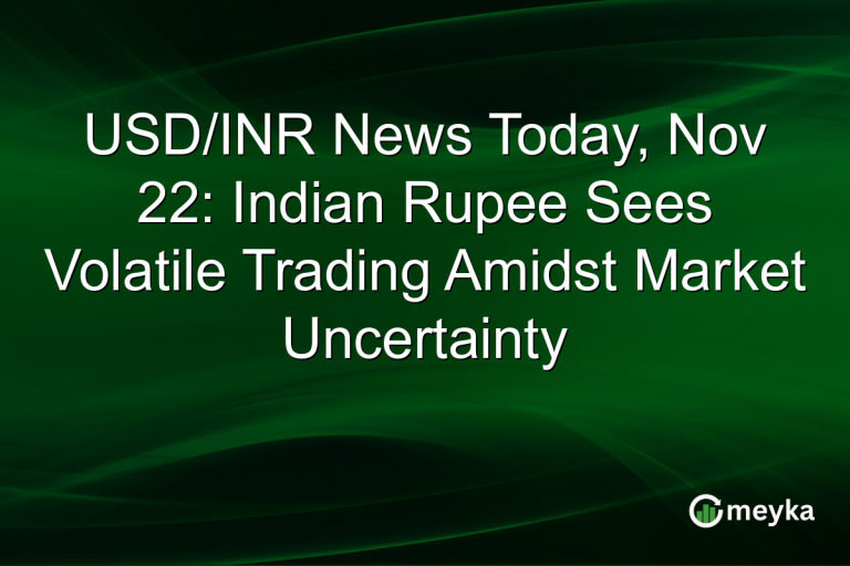 USD/INR News Today, Nov 22: Indian Rupee Sees Volatile Trading Amidst Market Uncertainty