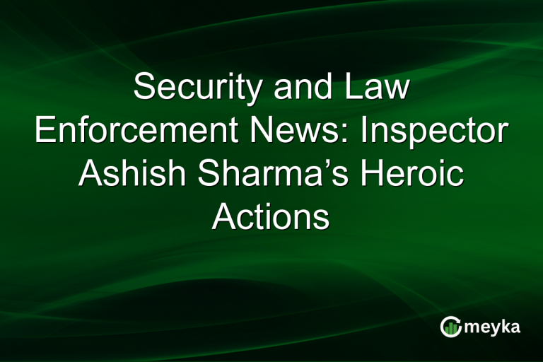 Security and Law Enforcement News: Inspector Ashish Sharma’s Heroic Actions