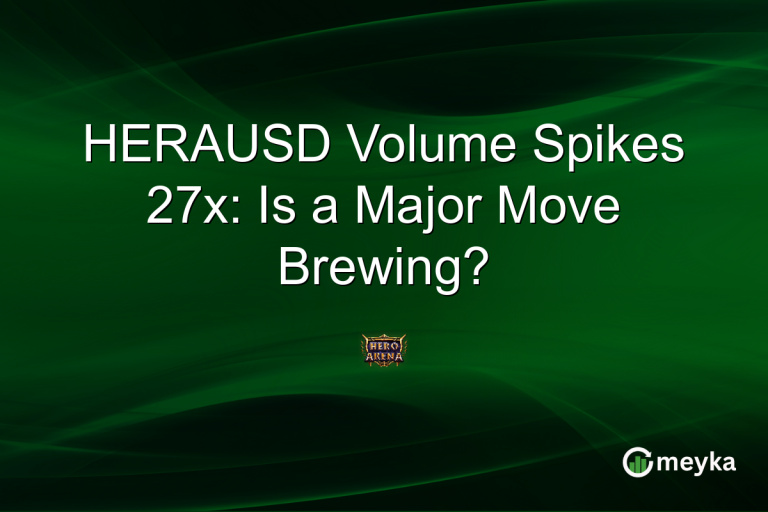 HERAUSD Volume Spikes 27x: Is a Major Move Brewing?