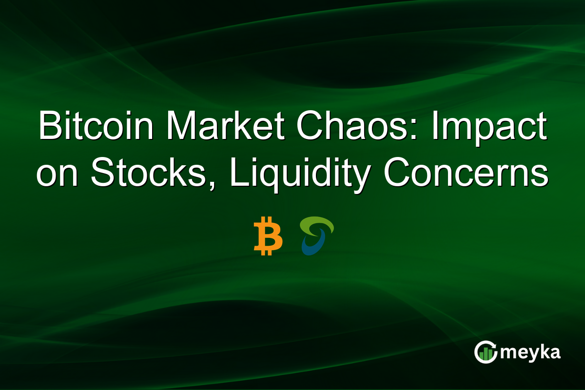 Bitcoin Market Chaos: Impact on Stocks, Liquidity Concerns