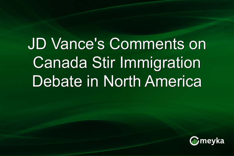 JD Vance's Comments on Canada Stir Immigration Debate in North America