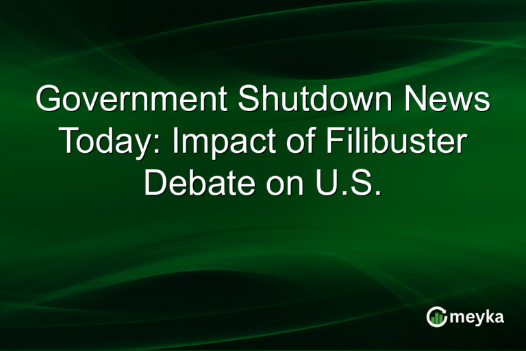 Government Shutdown News Today: Impact of Filibuster Debate on U.S.